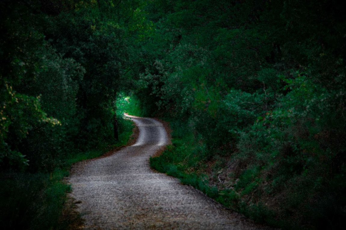 Et au milieu coule la rivière #09digigraphie - 60x90 cm