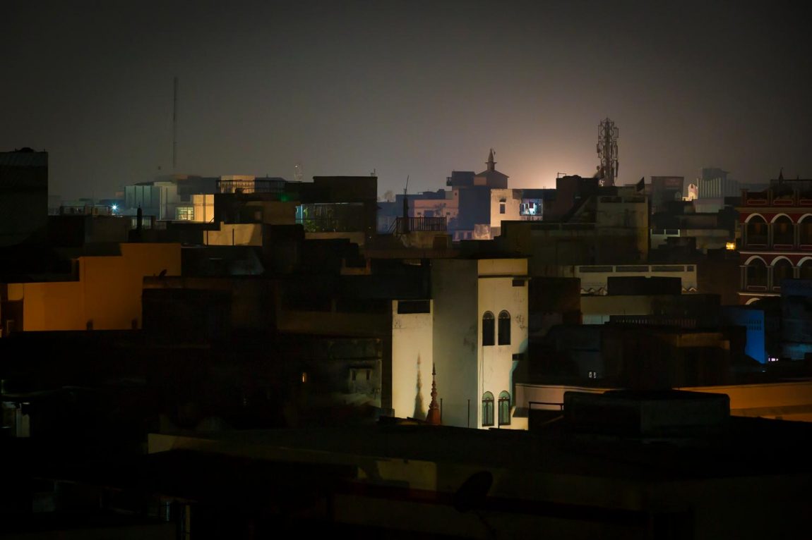Nuit indienne #06digigraphie - 60x90 cm