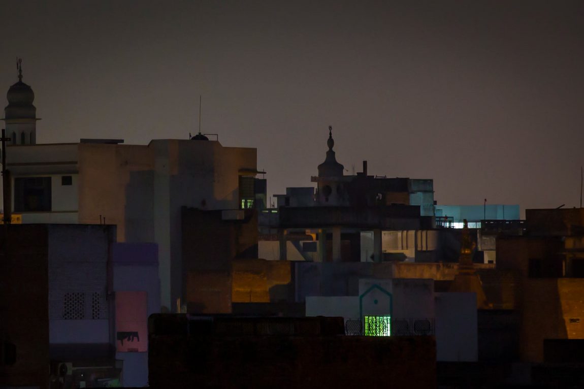 Nuit indienne #08digigraphie - 60x90 cm