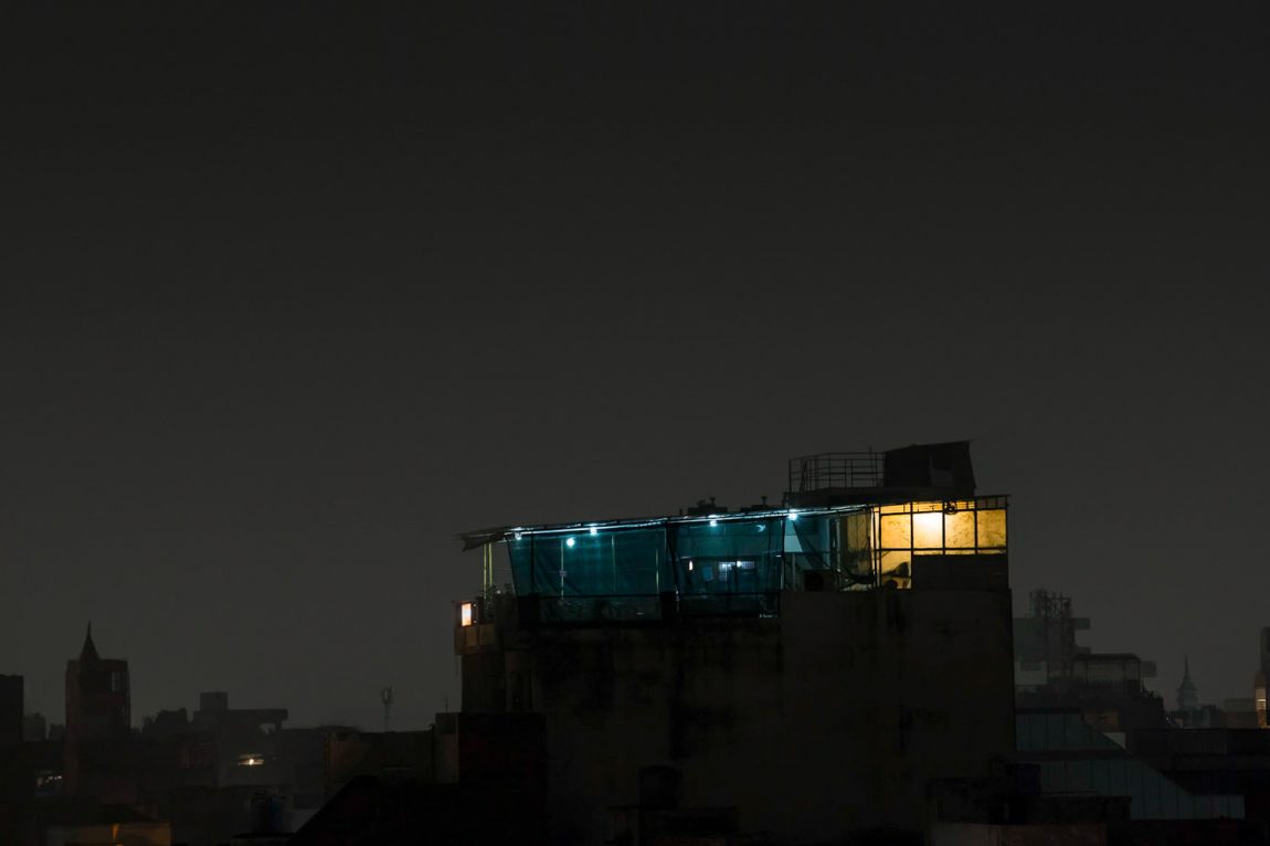 Nuit indienne #09digigraphie - 60x90 cm